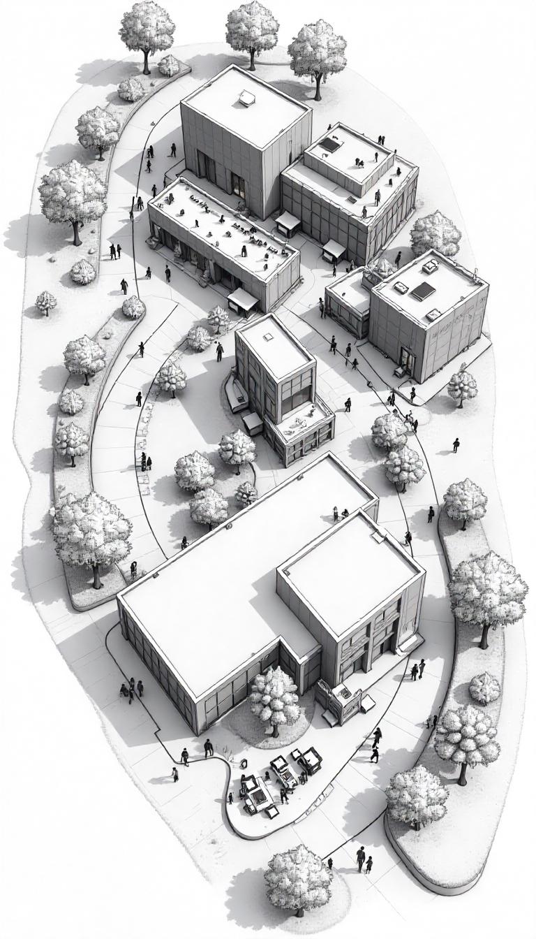 aerial-view-of-a-modern-business-campus-surrounded__27791 aerial-view-of-a-modern-business-campus-surrounded__27791